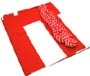 紅白幕(45cm*2間、綿)
