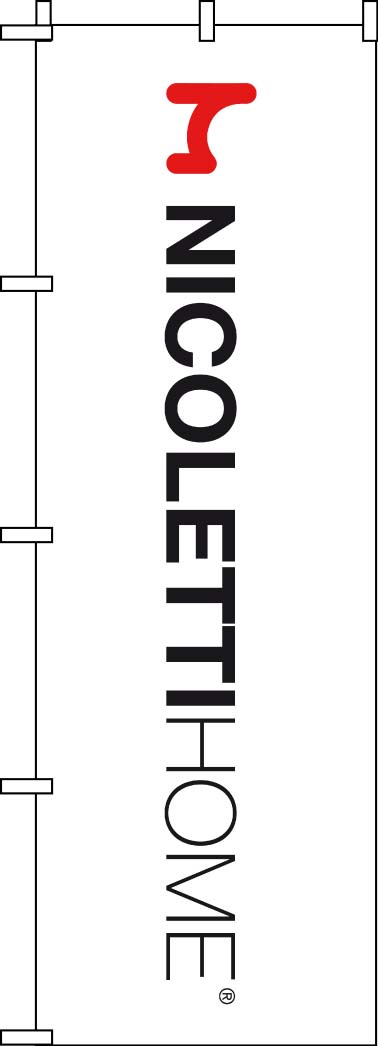 NICOLETTI HOME のぼり 原稿イメージ