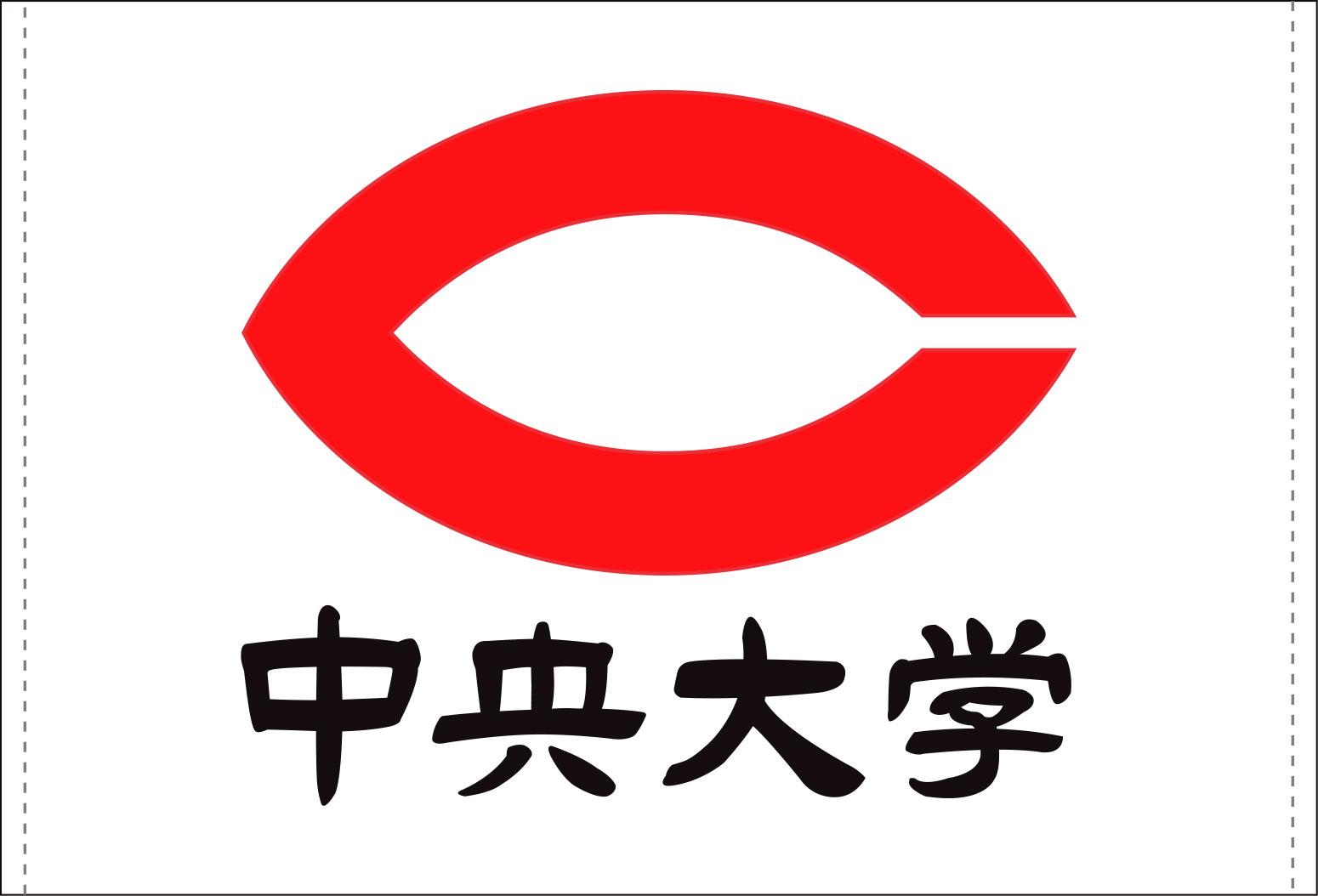中央大学 チアリーディング部 幕 原稿