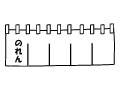 のれん180*50cm、白地に1色