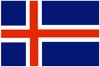 国旗　アイスランド