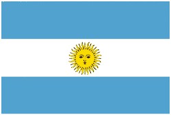 旗「アルゼンチン」