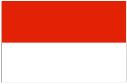 旗「インドネシア」