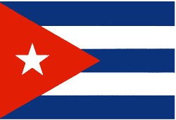 旗「キューバ」