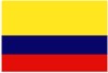 国旗　コロンビア