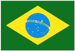 旗「ブラジル」