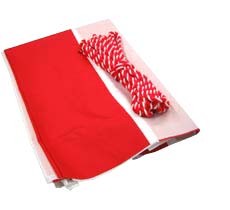 紅白幕(90cm*5間、ポリエステル)