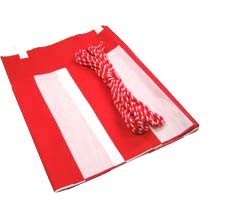 紅白幕(45cm*3間、ポリエステル)